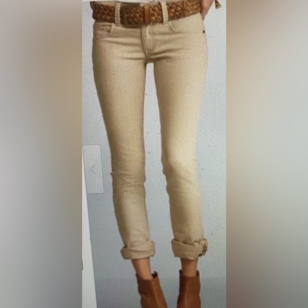 CAbi Lou Lou Jeans -Size 4 - Khaki